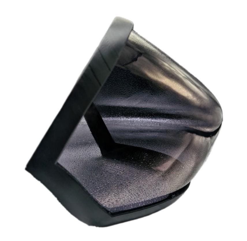 Visor Only Protogen Furry Head Helmet Visor by ZillionRoss