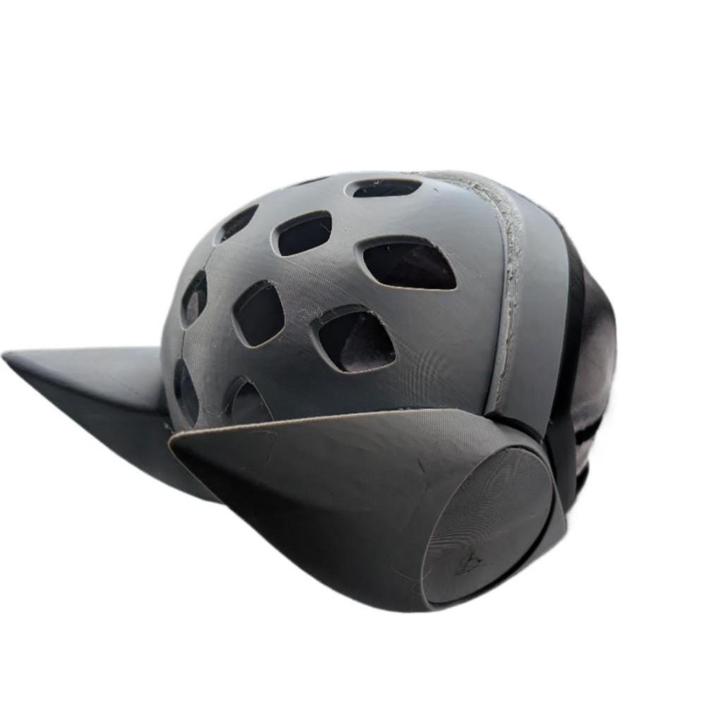 Protogen Furry Head Helmet with Visor by ZillionRoss