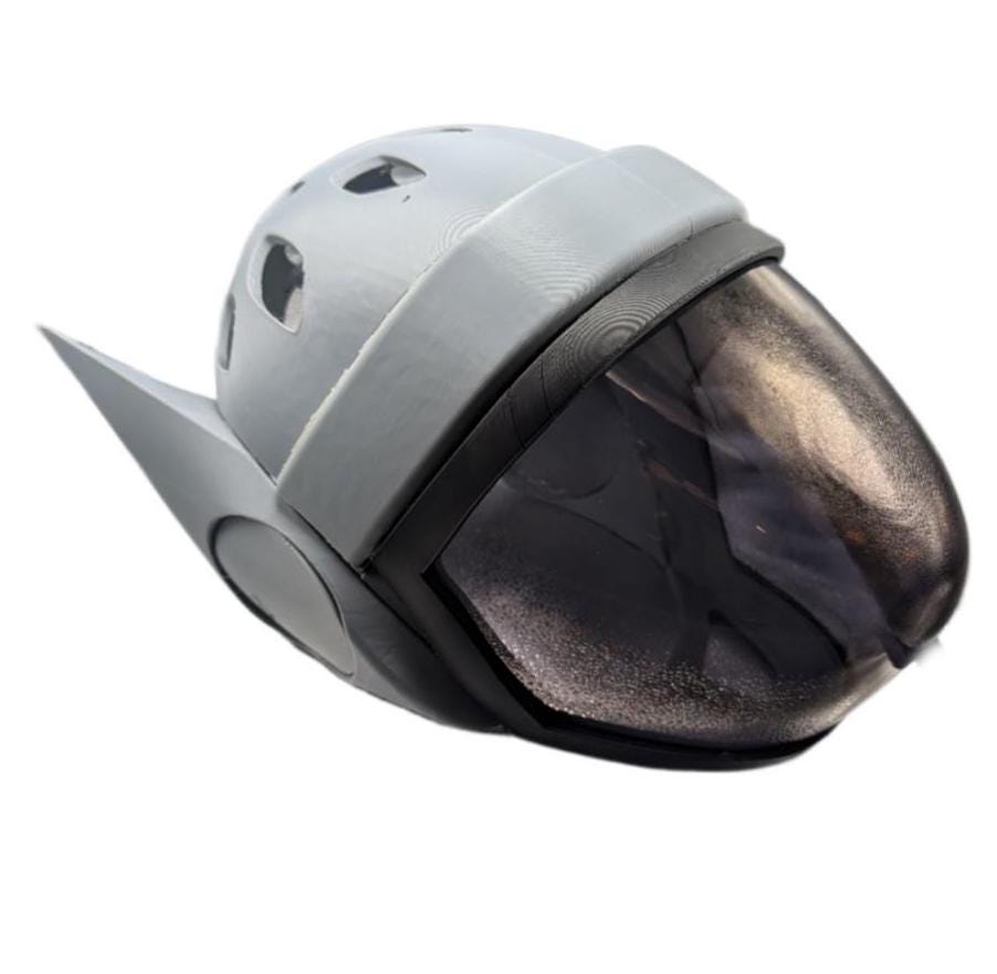 Protogen Furry Head Helmet with Visor by ZillionRoss
