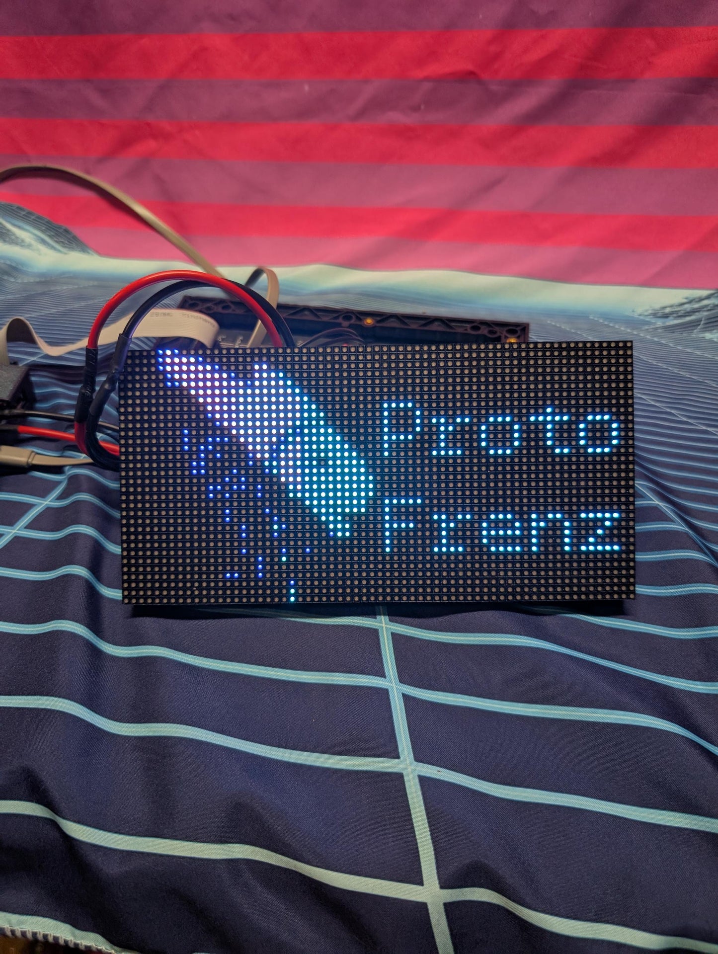 Protogen face head LED display kit