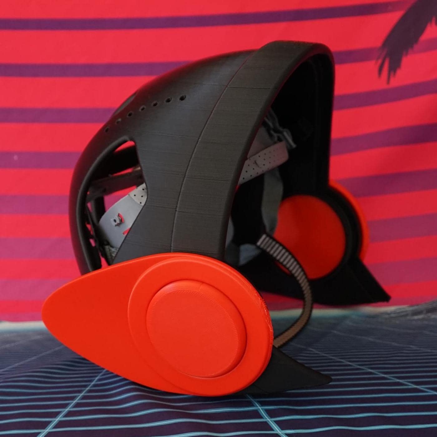 PROTOFRENZ Antennae Cheeks protogen furry helmet head (base sold separately)