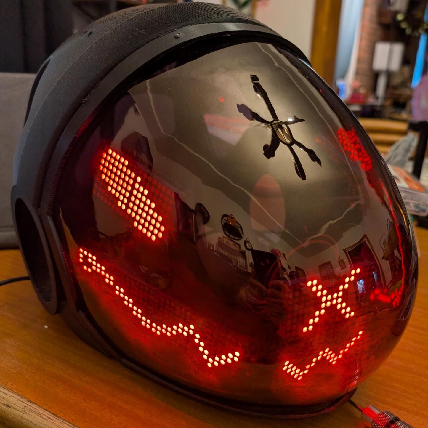 Protogen Interactive Electronics MAX7219 LED Matrix with Boop Sensor, talking mouth, fan ELECTRONICS ONLY