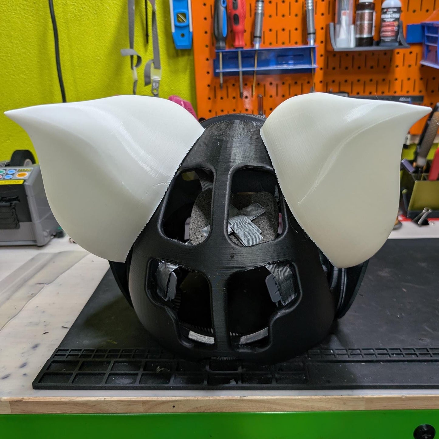 Bat Ears Protogen Furry Cosplay Stylized Fursuit EARS ONLY