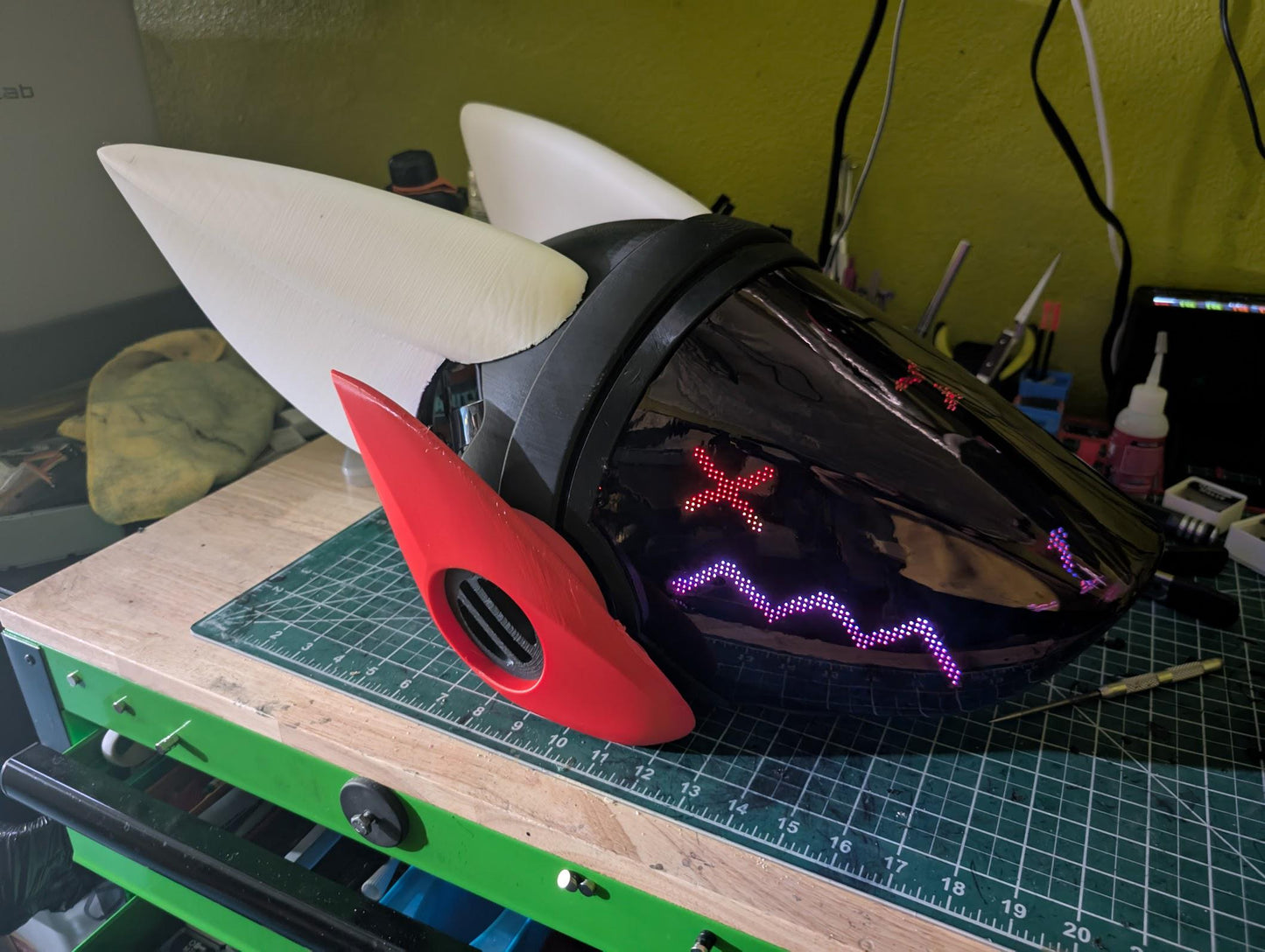 PROTOFRENZ Protogen Head with LED Display