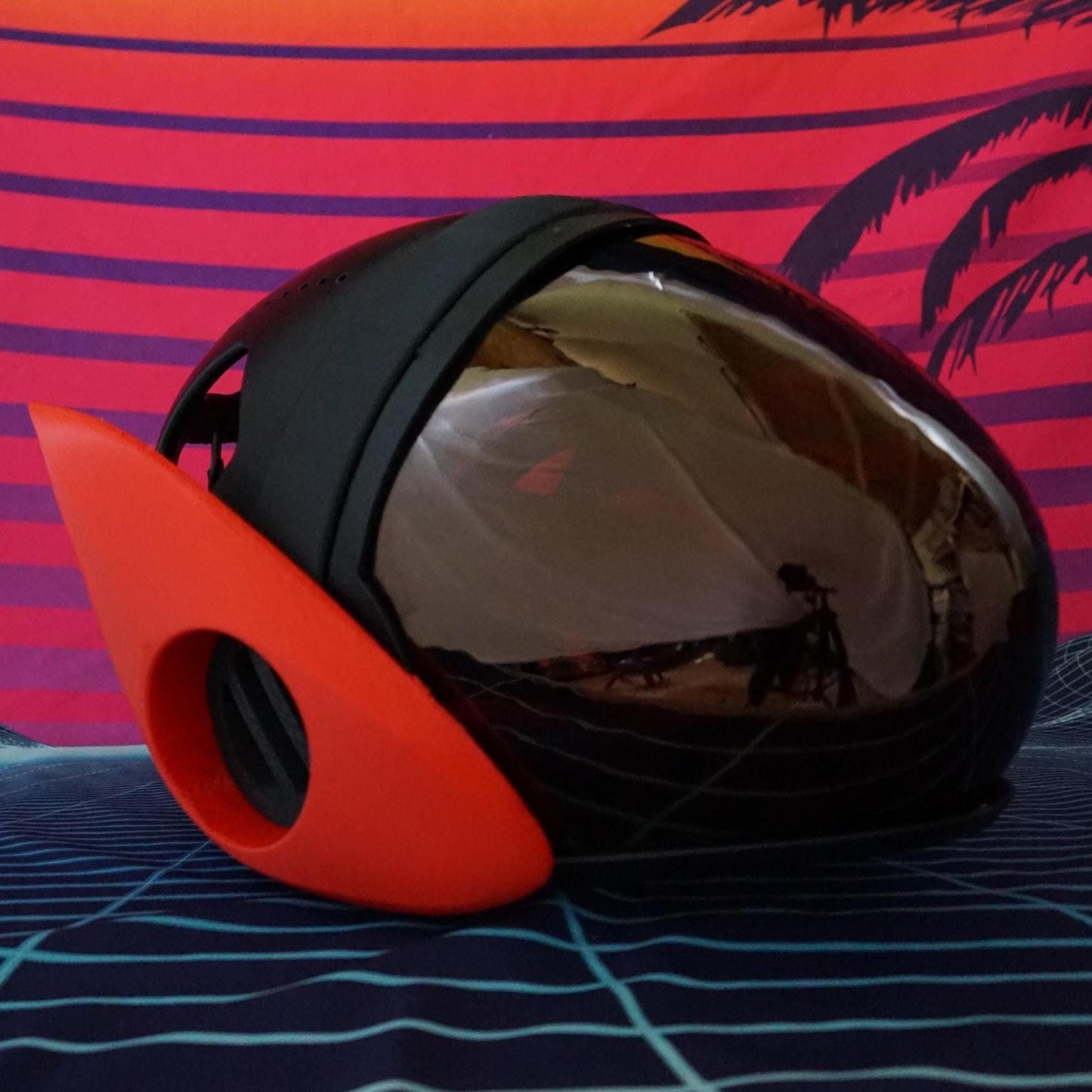 PROTOFRENZ Antennae Cheeks protogen furry helmet head (base sold separately)
