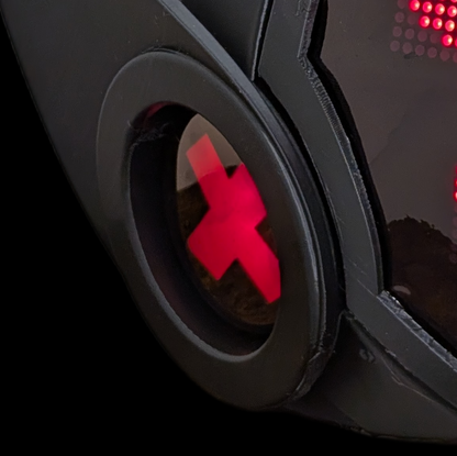 Protogen Cheek Bubbles — Bubble Only or Lighted Cheeks, All Head Styles, 3D Printed