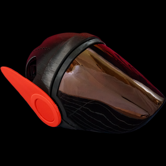 Protogen Head Base ProtoFrenz Cipher — 3D Printed Squared, No Electronics, Paint or Fur Ready, All Displays