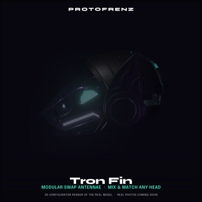 ProtoFrenz Protogen Fins — Modular Swap Antennae, Multiple Styles, ProtoFrenz Head Compatible, 3D Printed