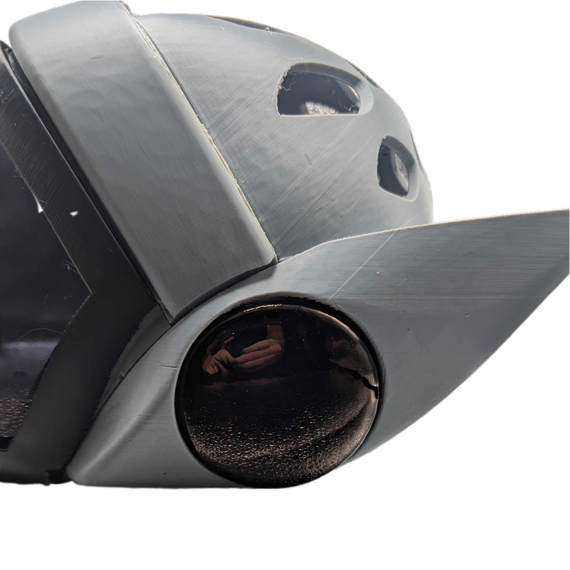 Protogen Furry Head Helmet with Visor by ZillionRoss