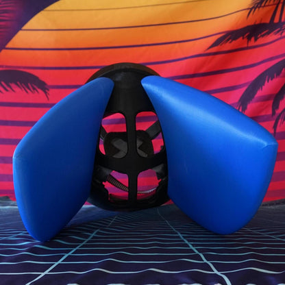 Protogen Furry Cosplay Stylized Fennec Fox Ears Fursuit