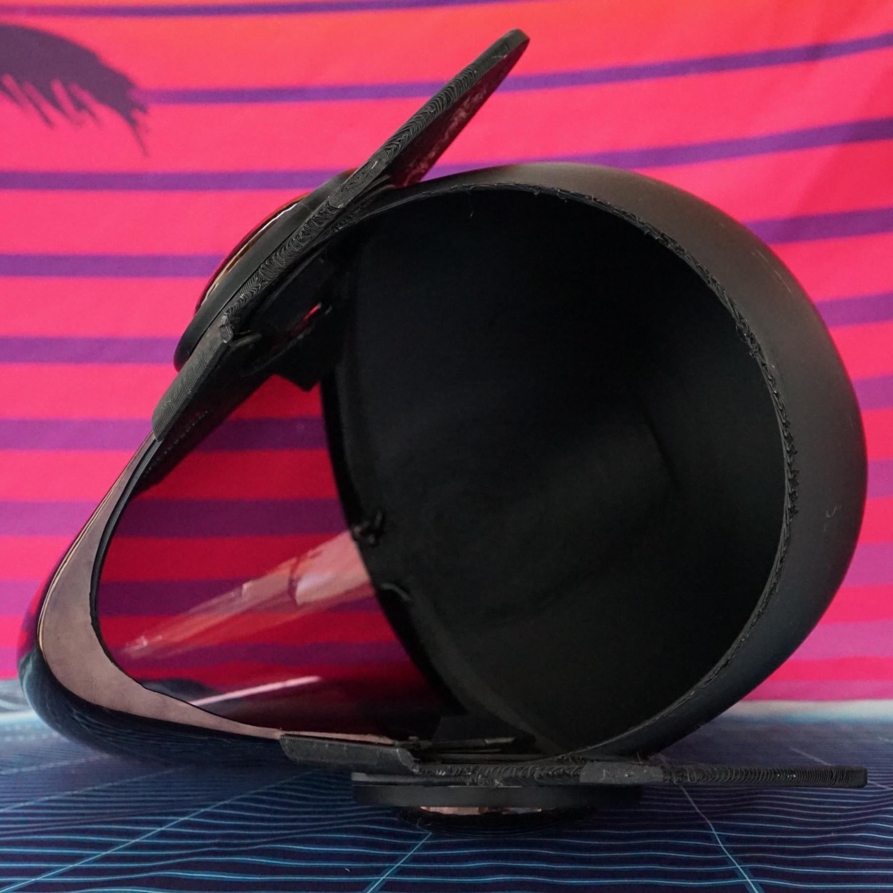 Protogen Furry Head mk2 Helmet with Visor by M16_Studios