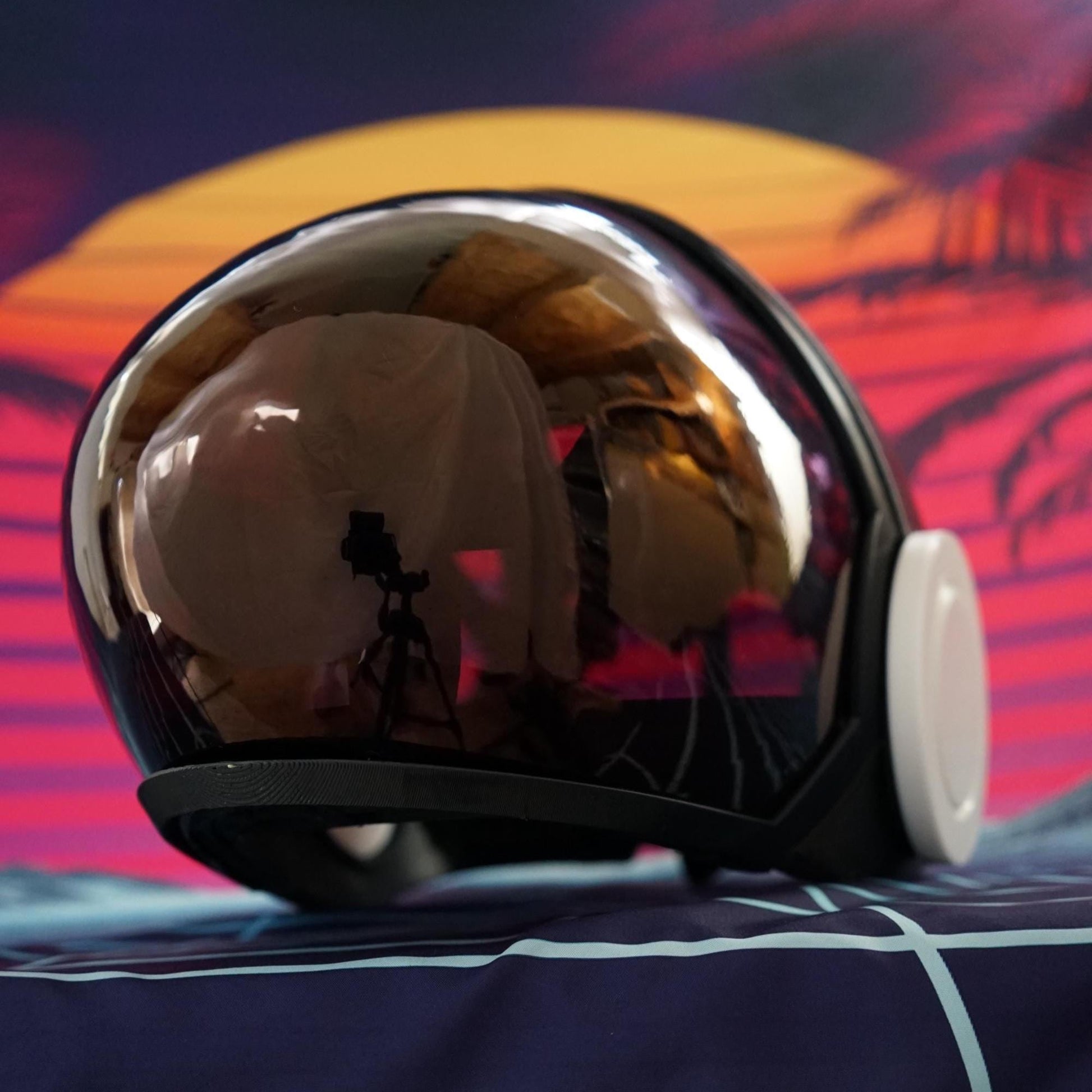 PROTOFRENZ protogen furry helmet head frame with magnetized visor