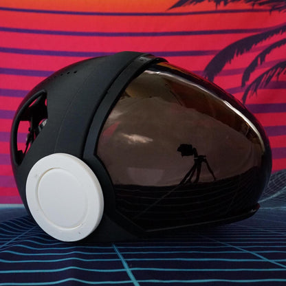 PROTOFRENZ protogen furry helmet head frame with magnetized visor