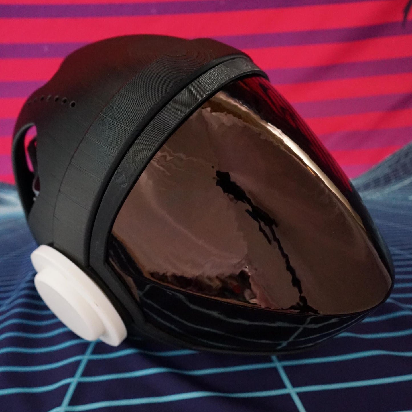 PROTOFRENZ protogen furry helmet head frame with magnetized visor