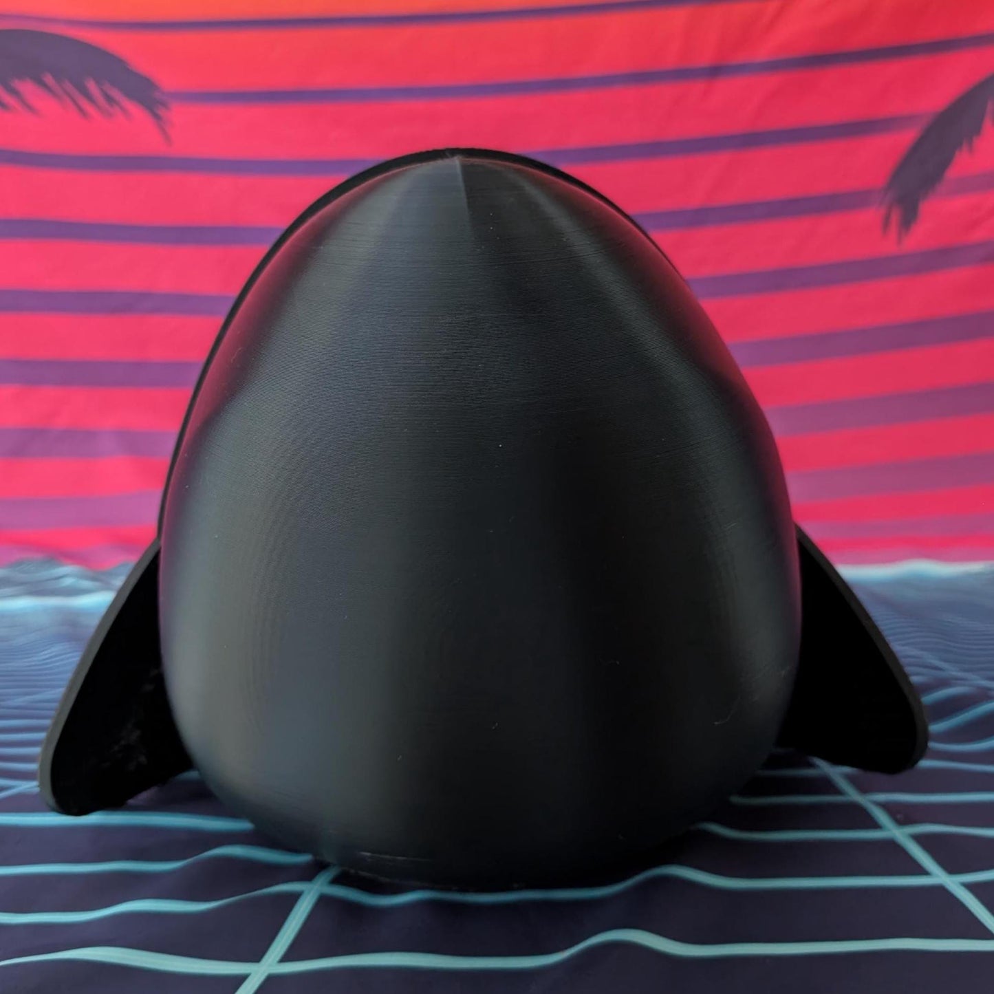 Protogen Furry Head mk2 Helmet with Visor by M16_Studios