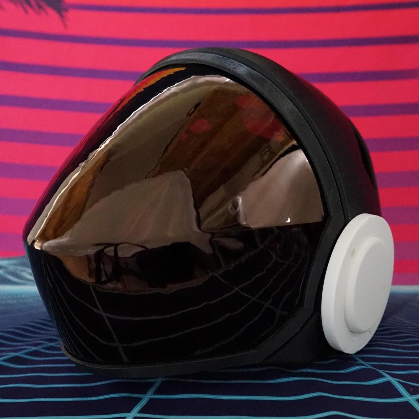 PROTOFRENZ protogen furry helmet head frame with magnetized visor