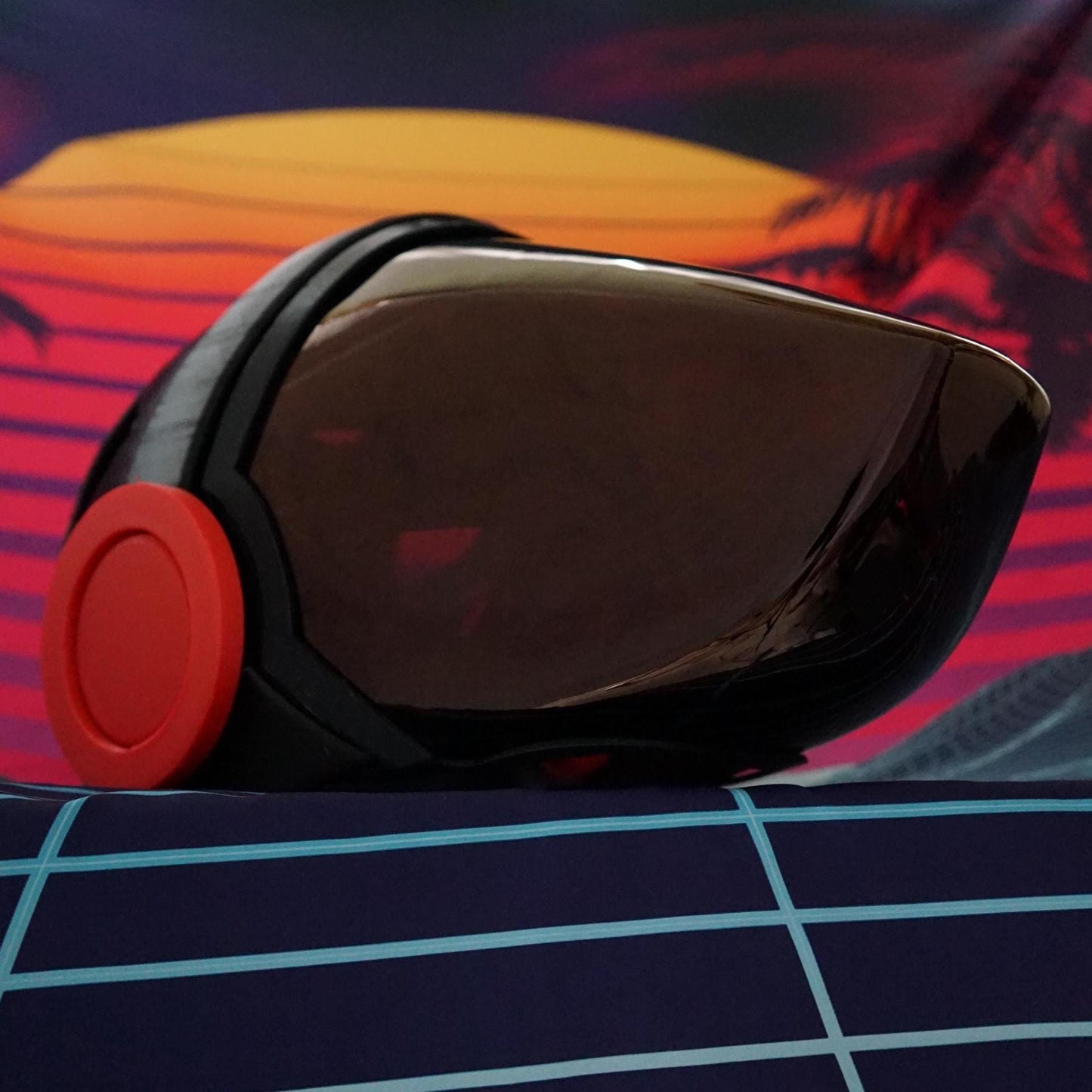 PROTOFRENZ protogen furry helmet head frame with magnetized visor