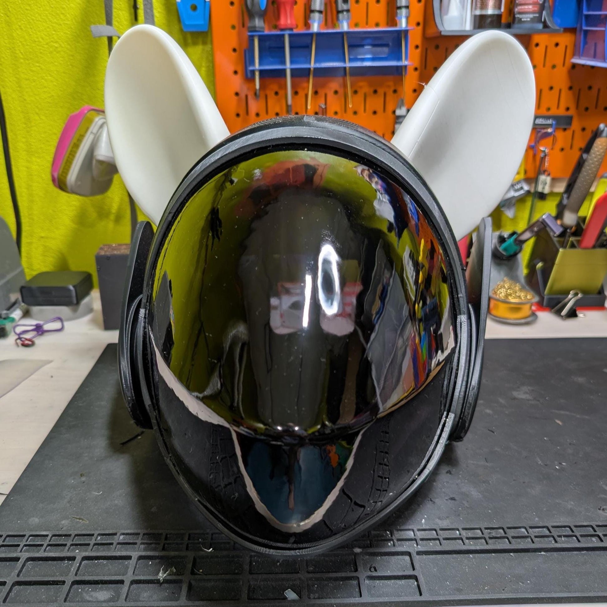Mouse Ears Protogen Furry Cosplay Stylized Fursuit EARS ONLY