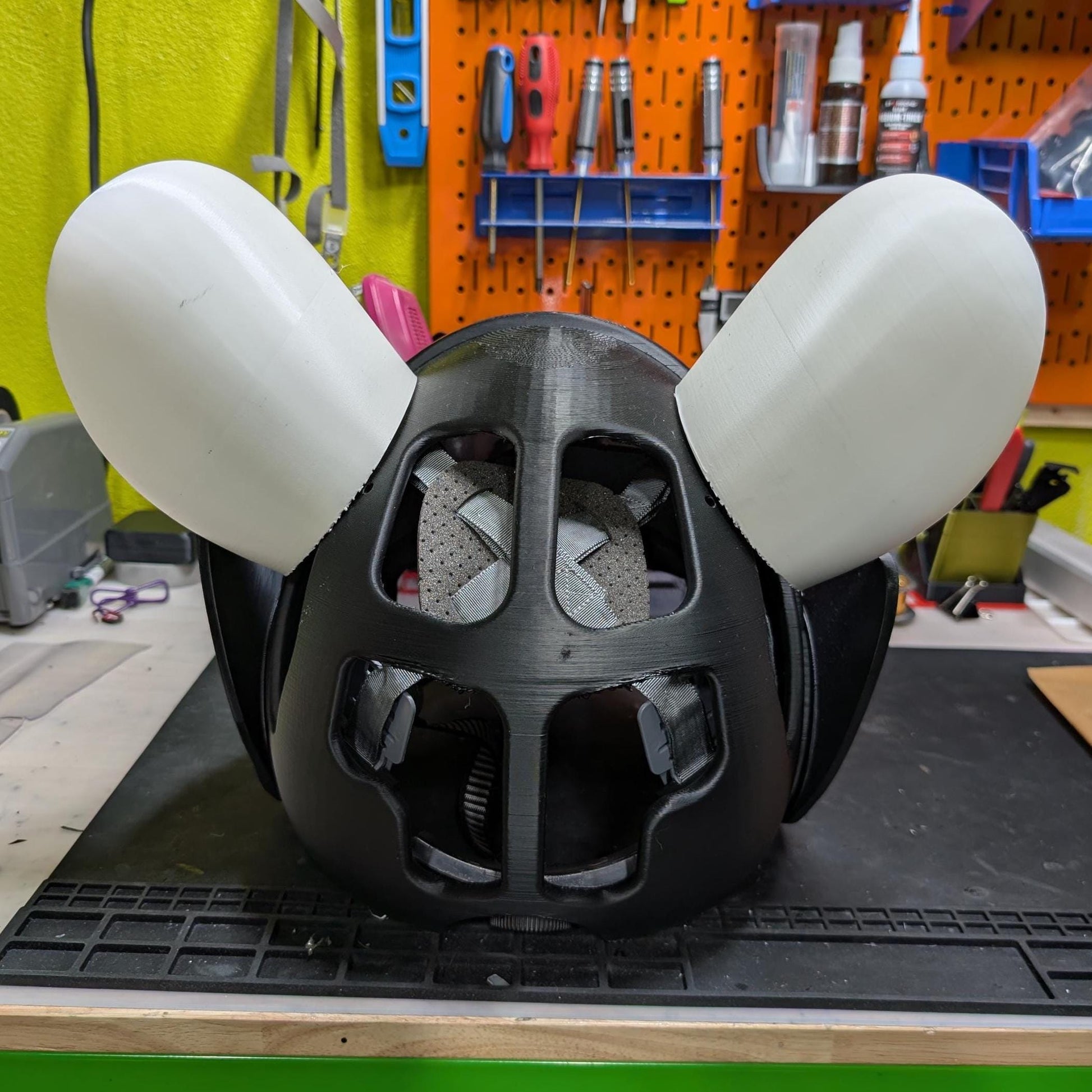 Mouse Ears Protogen Furry Cosplay Stylized Fursuit EARS ONLY