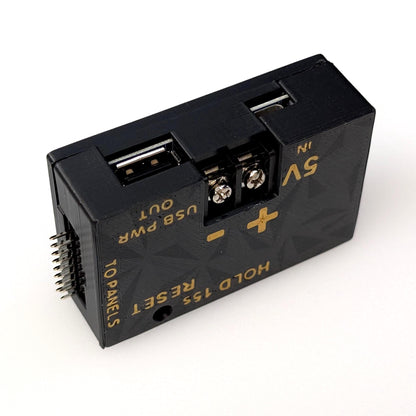 Protogen face head HUB75 LED display kit 192x96mm programmable