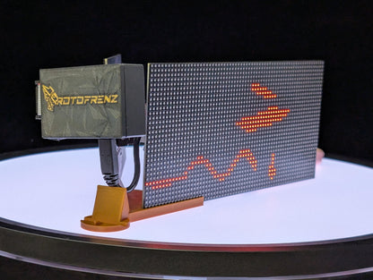 Protogen face head HUB75 LED display kit 192x96mm programmable