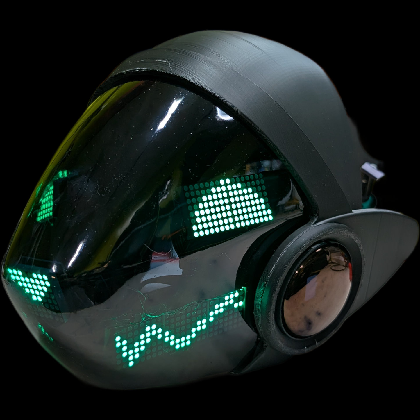Protogen Head MK2 ProtoFrenz Studio — LED Display, MAX7219, Boop Sensor, Talking Mouth, Sensor Kit Included
