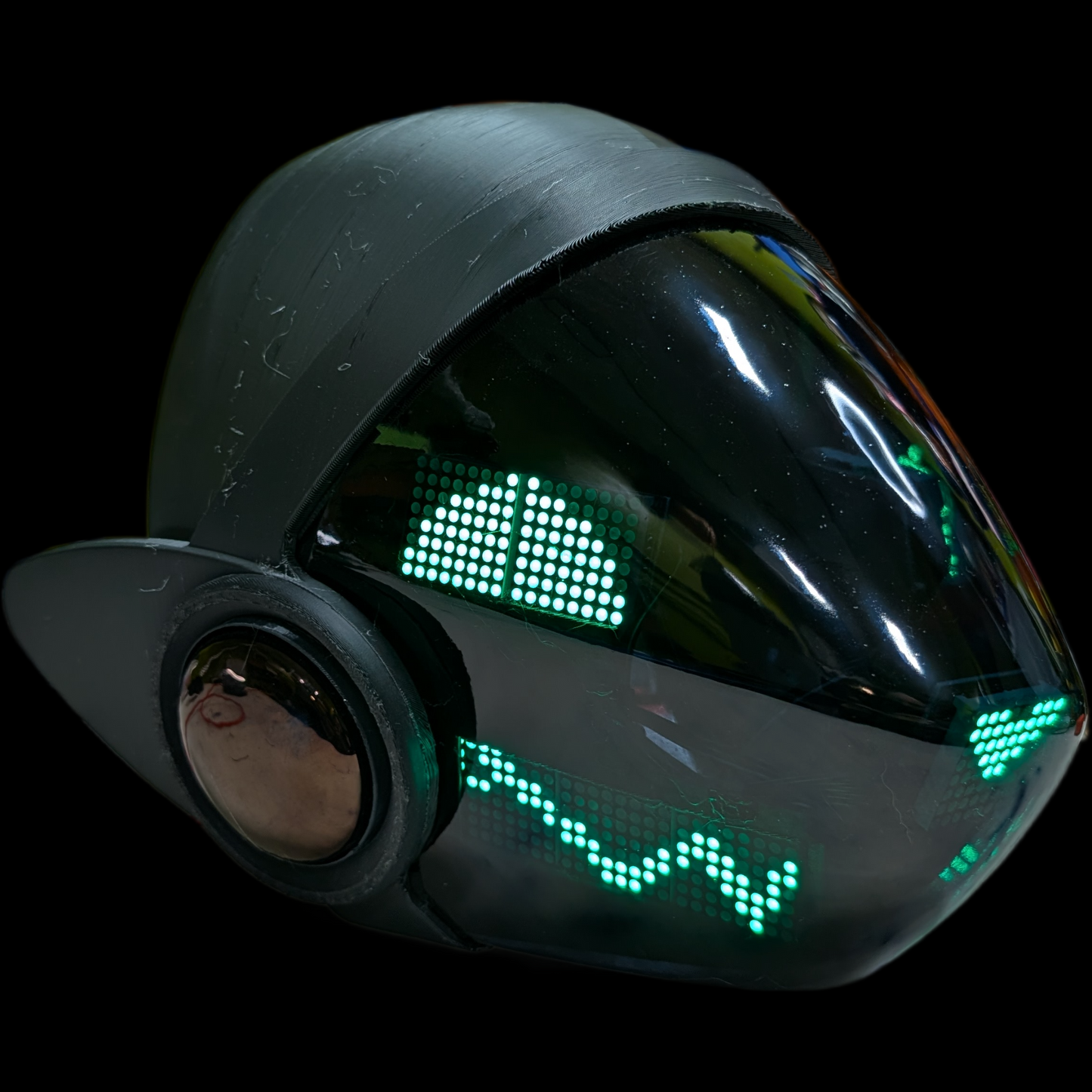 Protogen Head MK2 ProtoFrenz Studio — LED Display, MAX7219, Boop Sensor, Talking Mouth, Sensor Kit Included