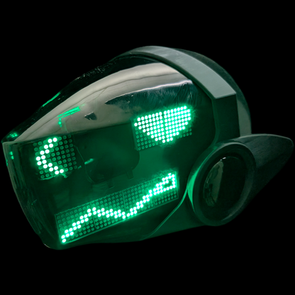 Protogen Head MK3 ProtoFrenz Studio — LED Display, MAX7219 or HUB75, Boop Sensor, Talking Mouth, Sensor Kit