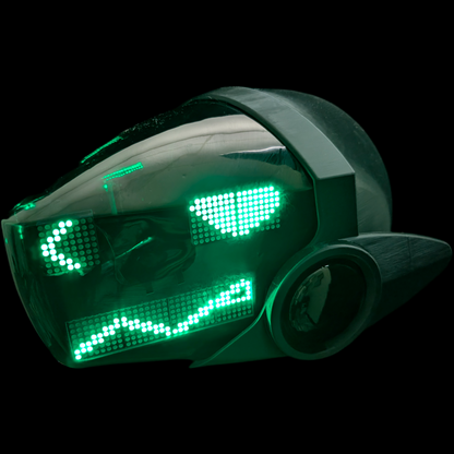 Protogen Head MK3 ProtoFrenz Studio — LED Display, MAX7219 or HUB75, Boop Sensor, Talking Mouth, Sensor Kit