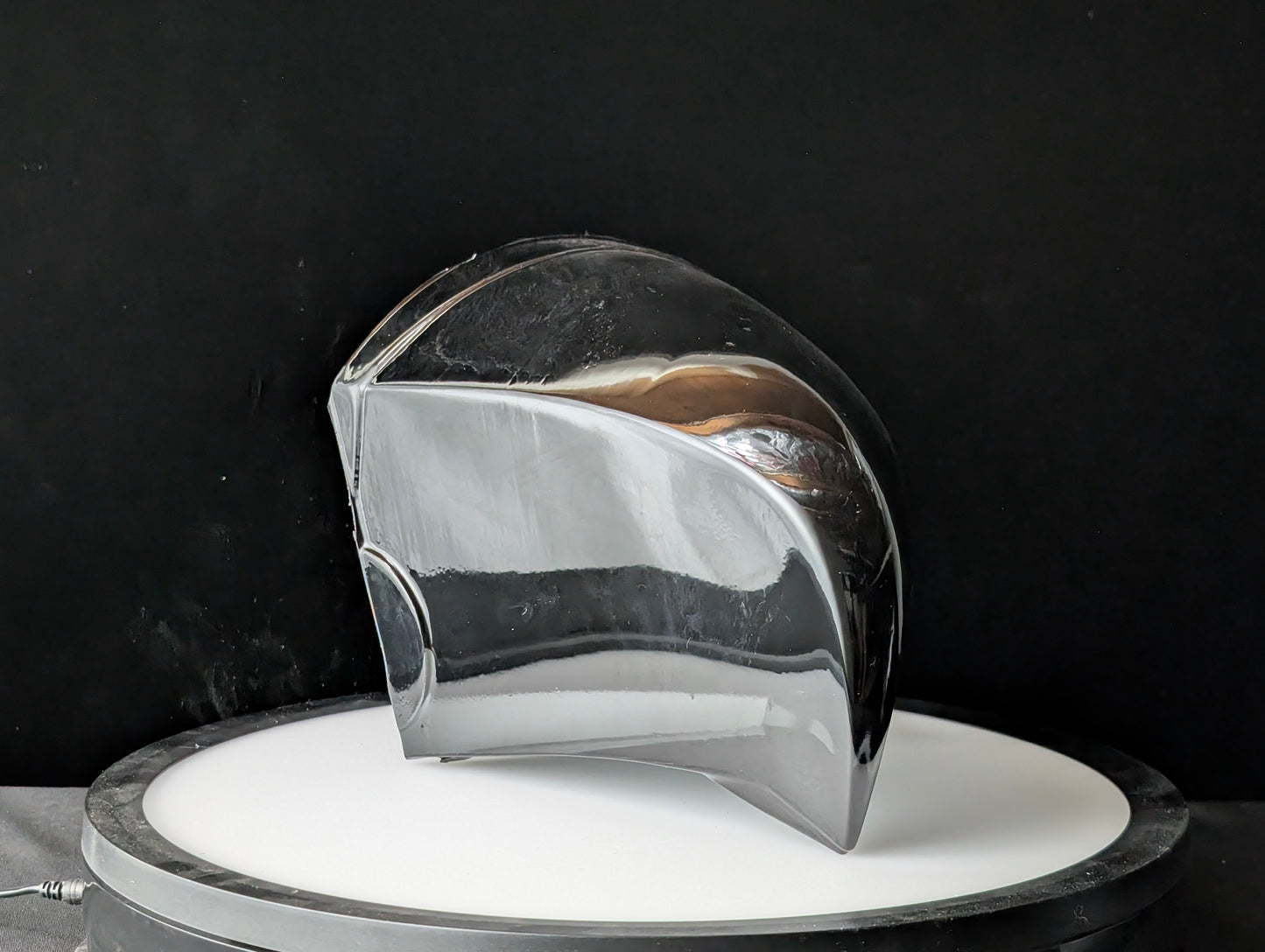 Avian MK3 Protogen Visor — PETG Tinted Black, Magnetic Frame Included, Bird / Raptor Style