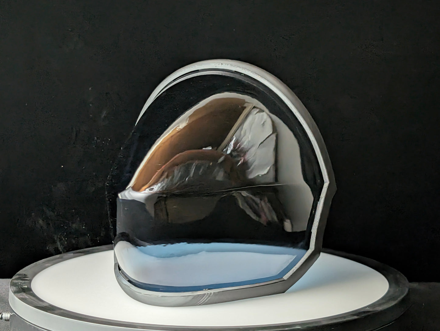 ProtoFrenz Nyx (Pointed) Visor — PETG Tinted Black, Magnetic Frame Included