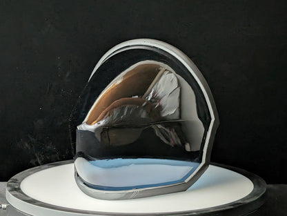 ProtoFrenz Nyx (Pointed) Visor — PETG Tinted Black, Magnetic Frame Included
