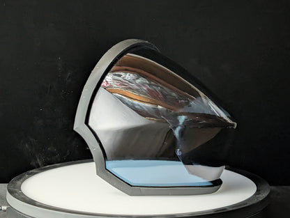 ProtoFrenz Nyx (Pointed) Visor — PETG Tinted Black, Magnetic Frame Included