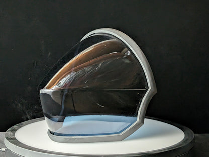 ProtoFrenz Nyx (Pointed) Visor — PETG Tinted Black, Magnetic Frame Included