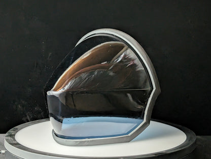 ProtoFrenz Nyx (Pointed) Visor — PETG Tinted Black, Magnetic Frame Included