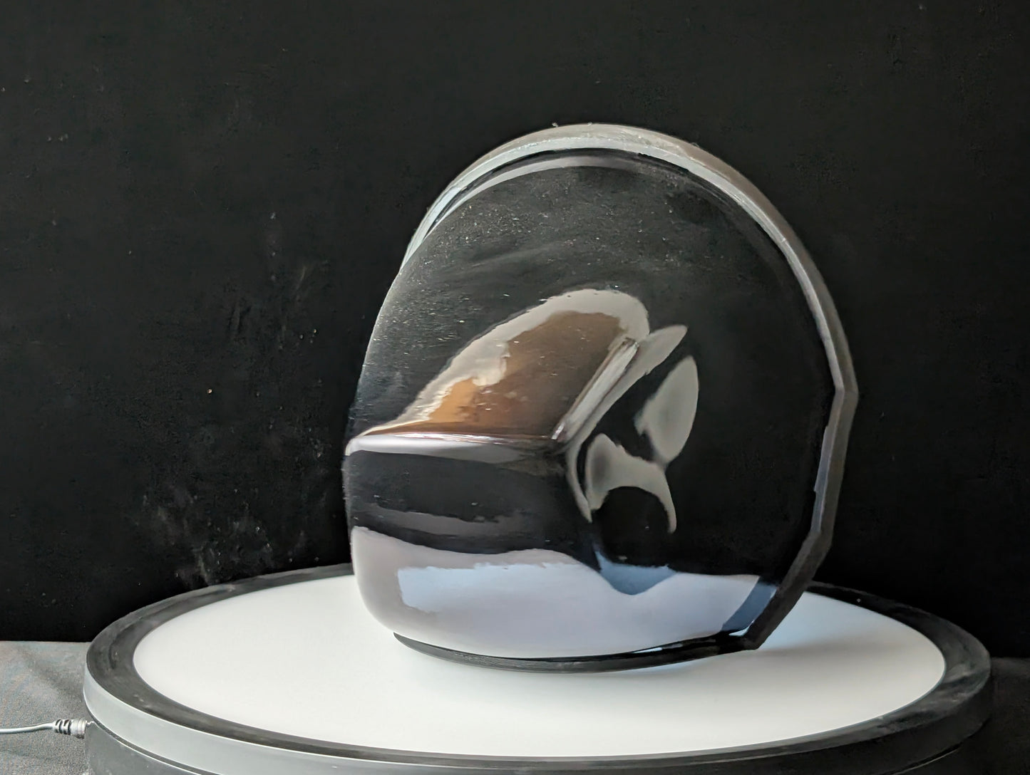 ProtoFrenz Cipher (Squared) Visor — PETG Tinted Black, Magnetic Frame Included