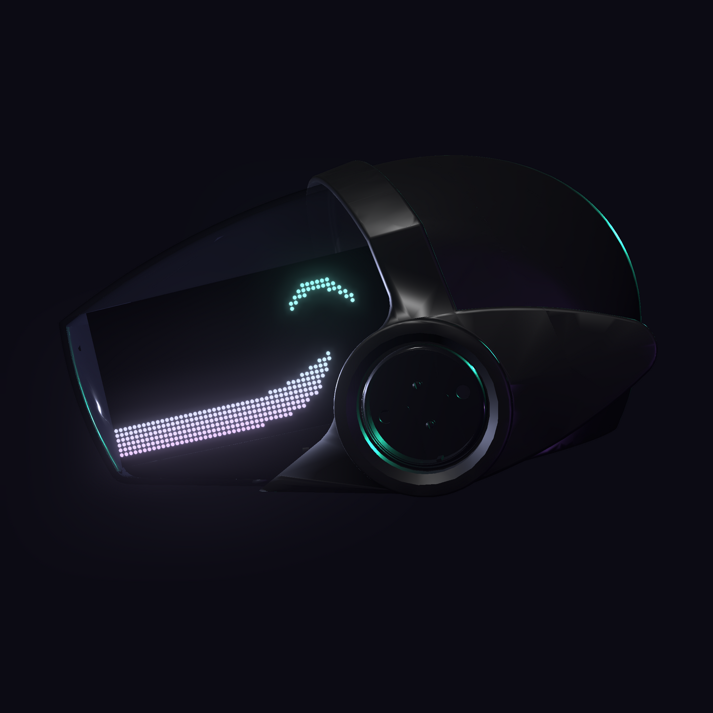 Protogen Head MK3 ProtoFrenz Studio — LED Matrix or Full-Color Panel, Boop Sensor, Talking Mouth, Sensor Kit