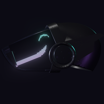 Protogen Head MK5 ProtoFrenz Studio — LED Matrix or Full-Color Panel, Boop Sensor, Talking Mouth, Sensor Kit